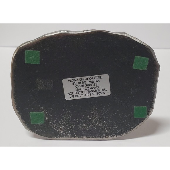 John McPhail Wedding Sculpture Scotland Metal Bride & Groom Top Hat Veil Flowers - Picture 8 of 9